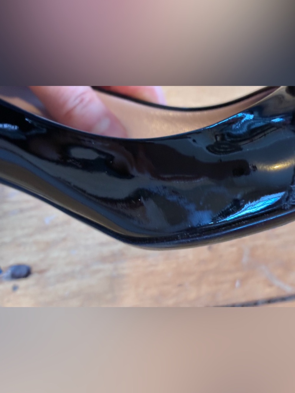 Salvatore Ferragamo Black Patent leather Carla Pumps - Picture 5 of 12